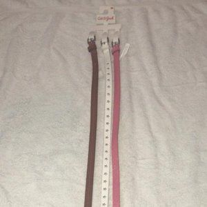 Girls 3pk Belts